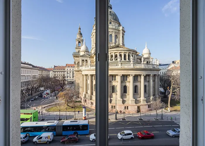 Luxury Basilica Breathless View-need Reservation For Free Parking شقة بودابست